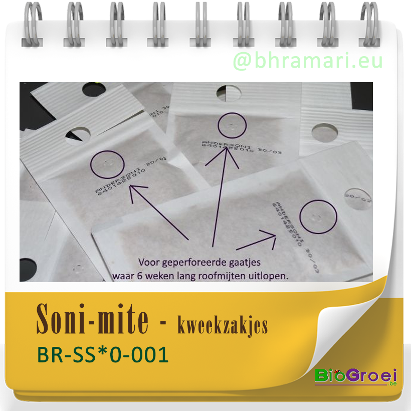 Soni-mite - kweekzakjes tegen spint