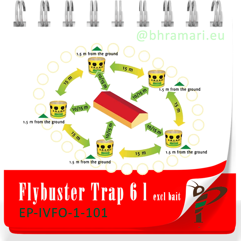 Flybuster Trap 6 l. excl lokstof