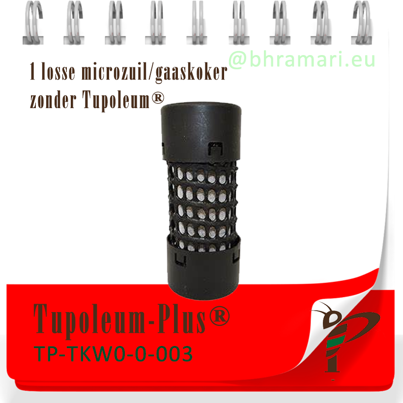 1 losse microzuil/gaaskoker zonder Tupoleum®